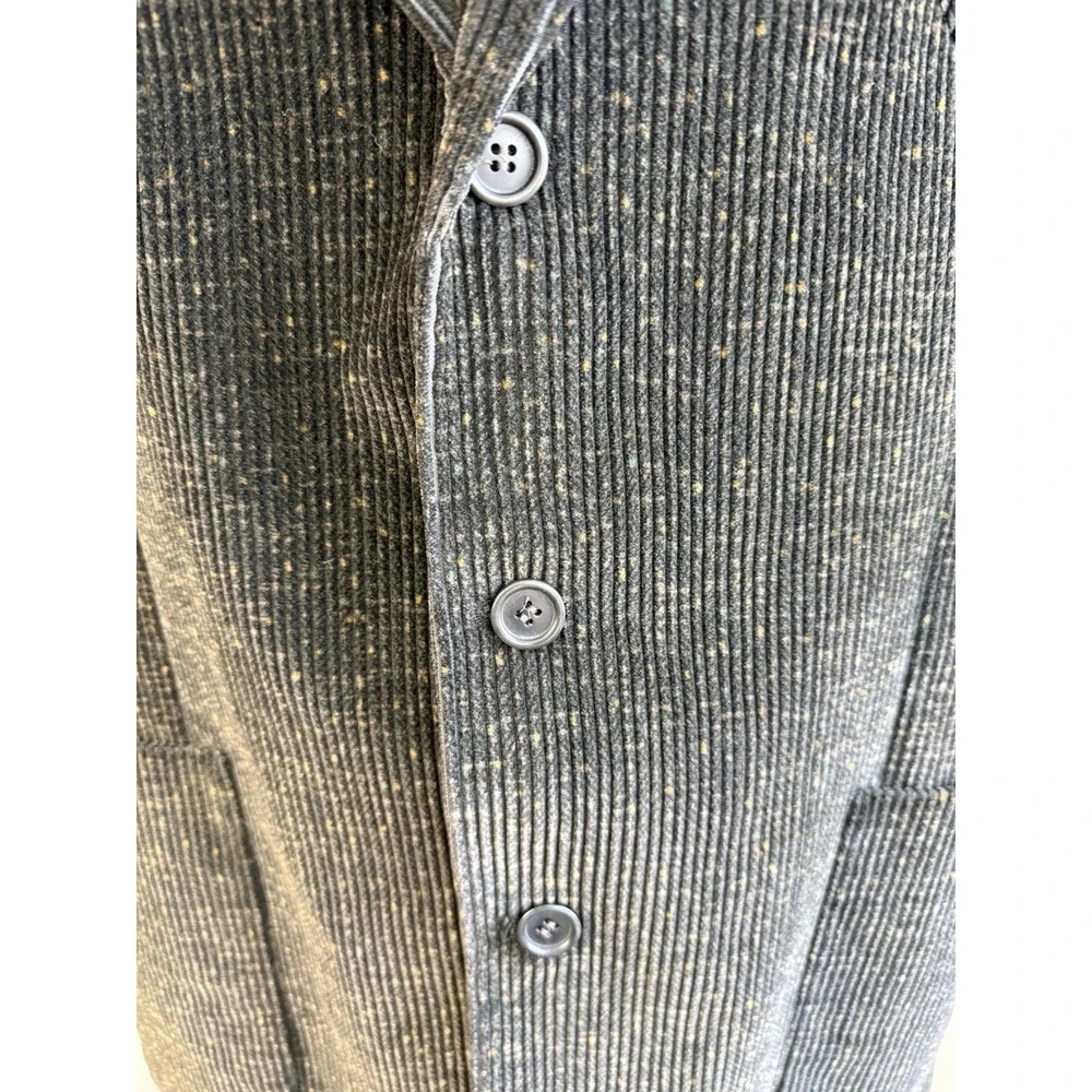 Peter Barton For Bigsby & Kruthers 3 Button Front Sport Coat Blazer Corduroy 46T